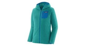 Polaire femme patagonia r1 air full zip hoody turquoise