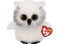 Meteor Mascot TY Beanie Boos - Austin Owl 15 cm Vit