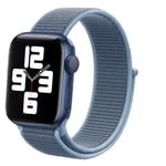 Nylon sport band for Apple Watch 38/ 40mm Ocean blue