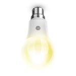 Hive Lights Dimmable B22 Bayonet Smart Bulb, Works with Amazon Alexa, 9 W, Wh...