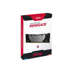 Kingston FURY Renegade - DDR4 - kit - 32 Go: 2 x 16 Go - DIMM 288 broches - 3600 MHz / PC4-28800 - CL16 - 1.35 V - mémoire sans tampon - non ECC - noir