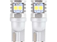 Amio Ledlampor Canbus 3030 6Smd T10 W5w W10w Vit