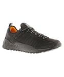 Timberland Mens Trainers Solar Wave Low Lace Up Rubber Sole Black Textile - Size UK 9