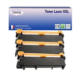 3 Toners compatibles avec Brother TN2320 pour Brother DCP-L2500D, L2520DW, L2540DN, L2560DW - 2 600 pages - T3AZUR