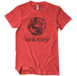 Mortal Kombat Distressed Dragon T-Shirt, T-Shirt