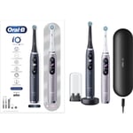 Oral B iO Series 9 Duo Electric Toothbrush Black Onyx & Rose Quartz 2 pc