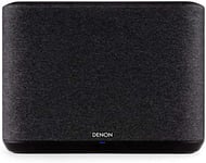 Denon Home 250 Wireless Speaker, Smart Speaker with Bluetooth, WiFi, Works With AirPlay 2, Google Assistant/Siri/Features Alexa Built-In, HEOS Built-in for Multiroom - Black