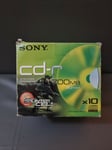 sony cd-r 700mb x 10 with Splinter Cell Limited Edition Game PC-CD-ROM 