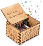 AAQQ Wooden Music Box,Can't Help Falling in Love Musical Case Box,The best gift for a Wife or girlfriend’s birthday/Valentine's Day/wedding anniversary.