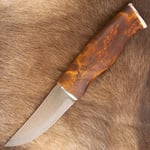 Puukko Roselli Eräpuukko Nalle poronluukoristein RW200AL 10.5cm