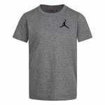 Børne Kortærmet T-shirt Nike Jordan Jumpamn Air EMB Mørkegrå 3 år