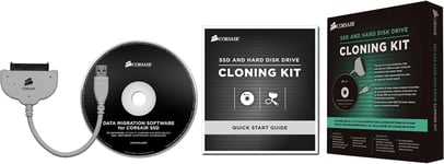 CORSAIR CSSD-UPGRADEKIT SSD and Hard Disk Drive (HDD) cloning kit with USB3.0 c