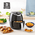 TOWER Vortx 4L Air Fryer Rapid Healthy Cooker Oven Low Fat Food Frying Non-Stick