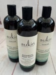 Sukin Bundle, Natural Balance Shampoo, Conditioner &  Body wash each 500ml
