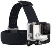 TEKCAM Action Camera Wearing Headband Head Strap Band Mount Compatible with Gopro Hero 10 9 8 7 APEMAN AKASO SJCAM Campark APEXCAM