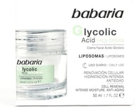 Babaria - Anti-Aging and Regenerating Facial Cream, with Glycolic Acid, Bisabolo