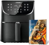 COSORI Air Fryer 5.5L Capacity,Oil Free, Energy and Time Saver with 11... 