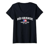 Womens Rio Grande Puerto Rico V-Neck T-Shirt
