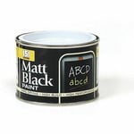 151 Matt Black Paint Board School Chalk Wood metal concrete Coatings 180ml