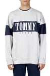 Sweats Sans Capuche Homme Tommy Hilfiger Jeans Tjm Reg Authentic Bl Dm0dm15026