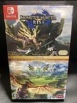 Monster Hunter Rise & Stories 2 Twin Pack Nintendo Switch Japan ver New & sealed