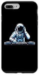 Coque pour iPhone 7 Plus/8 Plus Astronaute Outer DJ Electronic Beats of House Funny Space