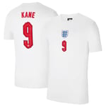 England Football Men's T-Shirt (Size S) Nike Kane Name & Number Top - New