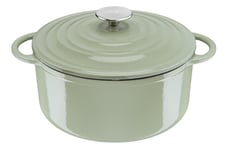 Cocotte / faitout / marmite Tefal LOV COCOTTE FONTE 25 CM VERTE INDUCTION ET FOUR E2580404