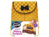 SHIMMER N SPARKLE COSMETIC BACKPACK GOLD