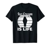 Ice Cream Lover Quote Ice Cream Maker Gelato T-Shirt