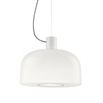 Flos - Bellhop Glass S2 pendellampa vit - Pendellampor - Edward Barber & Jay Osgerby - Vit