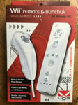 Wii Remote Motion Plus inc Nunchuk White (not Nintendo) - VGA Wii UK Sealed!