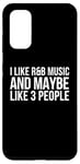 Coque pour Galaxy S20 R&B Funny - I Like R & B Music And Maybe Like 3 People