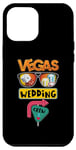 Coque pour iPhone 12 Pro Max Vegas Wedding Party Marié à Vegas Wedding Crew Casino