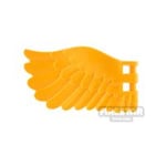 LEGO Feathered Wing 4x7 Left with Handles for Clips