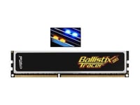 Ballistix Smart Tracer - DDR3 - module - 4 Go - DIMM 240 broches - 1866 MHz / PC3-14900 - CL9 - 1.5 V - mémoire sans tampon - non ECC