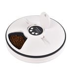 smzzz HOME GARDEN Automatic Pet Feeder with Timer Automatic Pet Feeder Food Dispenser with 6 Meals Suitable Wet Dry Food for Cats Dogs and Other