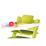 Truls & Trine (Playtray) - Table DE, adaptée à la chaise haute Tripp Trapp, blanc, 0727061, 51x49x7 cm