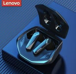 Original Lenovo GM2 Pro 5.3 Earphone Bluetooth Wireless Earbuds Dual Mode B/W