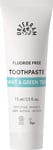 Urtekram Mint and Green Tea Toothpaste Organic, Without Fluoride, 75 millilitre