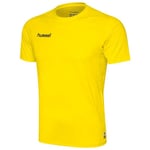 Hummel First Performance Short Sleeve T-shirt Yellow 10 Years Boy