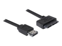 Delock Power Over Esata-Kabel - Power Over Esata-Kabel - Slimline Sata (Hona) Till 11-Stifts Usb/Esata (5 V) (Hane) - 1 M