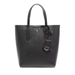 Michael Kors Women SM NS Shopper Tote Bag, Black, 25.4 X 26 X 9.5 cm