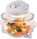 HALOGEN OVEN 12L 1300W ELECTRIC CONVECTION COOKER AIR FRYER QUICK HEALTHY COOK