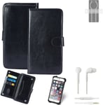 CASE FOR Huawei Mate 50 RS FAUX LEATHER + EARPHONES PROTECTION WALLET BOOK FLIP 