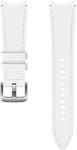 Samsung Galaxy Watch 4 Hybrid Leather Band 20mm M/L White - ET-SHR89LWEGEU