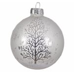 Generic Baubles Pack Of 3 One Size Tree / Silver