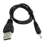 60cm / 1.2ft USB Cable Charger for NOKIA Asha 302 (Small Pin) Black Data Cable