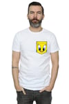 Tweety Pie Face Faux Pocket T-Shirt