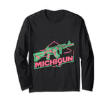 Michigan Gun Lovers Michigun Rifle Shooting Range Long Sleeve T-Shirt